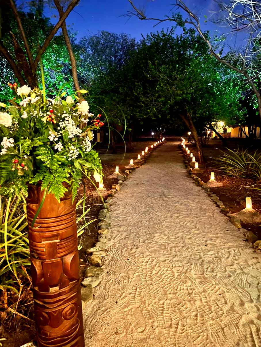 Espacios para eventos en la playa