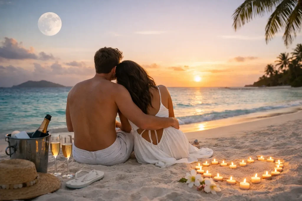 Luna de miel en la playa: qué la hace inolvidable
