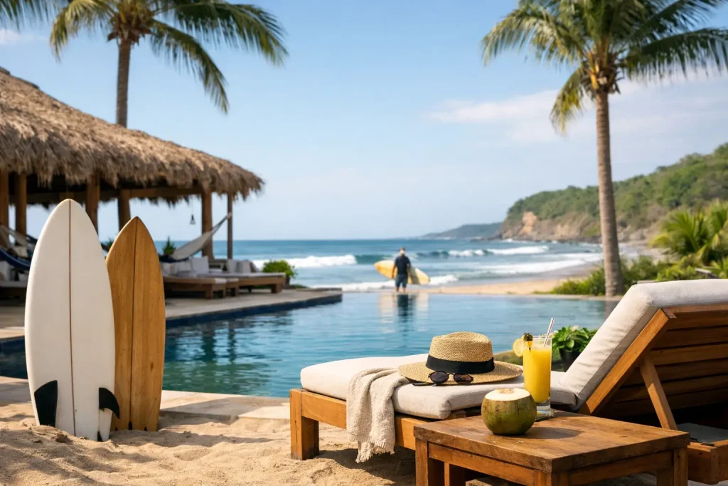 Un hotel para surf y descanso en Nicaragua