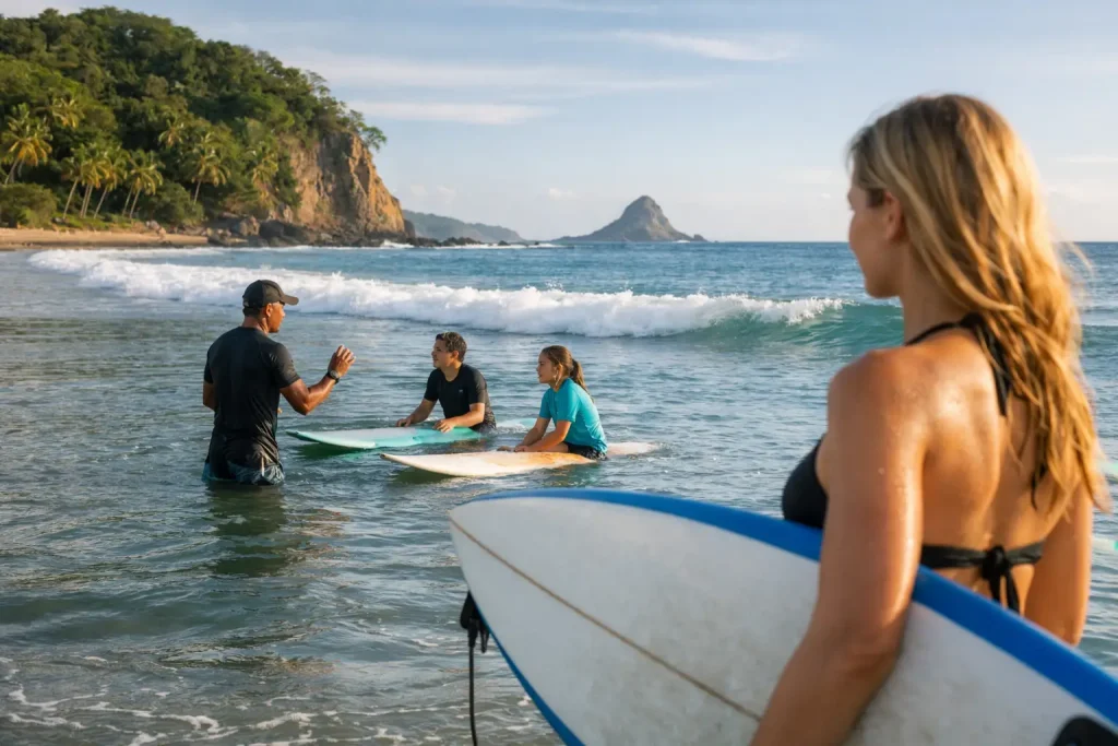 Surf para principiantes en Nicaragua: por dónde empezar